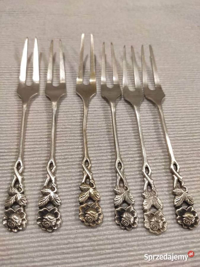 Srebrne widelczyki Wrocław