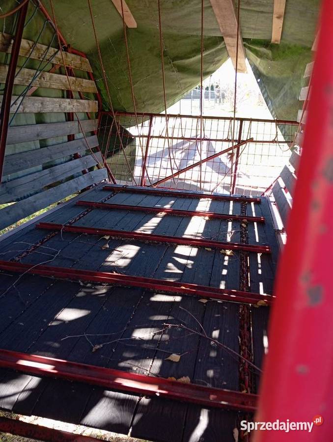 Przyczepa hydrauliczny heder małopolskie Grybów