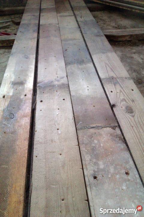 deski podłogowe 65 letnie z demontażu