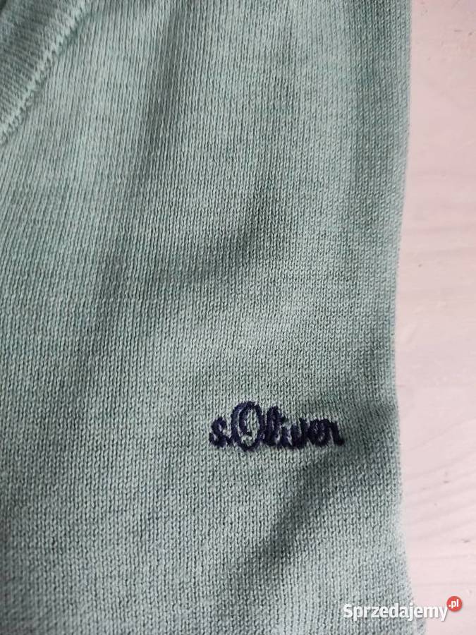 Sweter serek sOliver zielony Głuchołazy