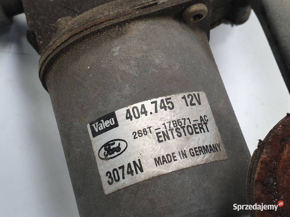 MECHANIZM WYCIERACZEK PRZÓD FORD FIESTA MK5 osobowe kujawsko-pomorskie Lipno