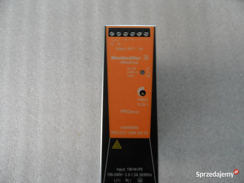 ZASILACZ STABILIZOWANY PRO ECO 120W 24V 5A Olsztyn