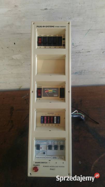 Panelrozdzielenia do przyczepy kempingowej Skokowa