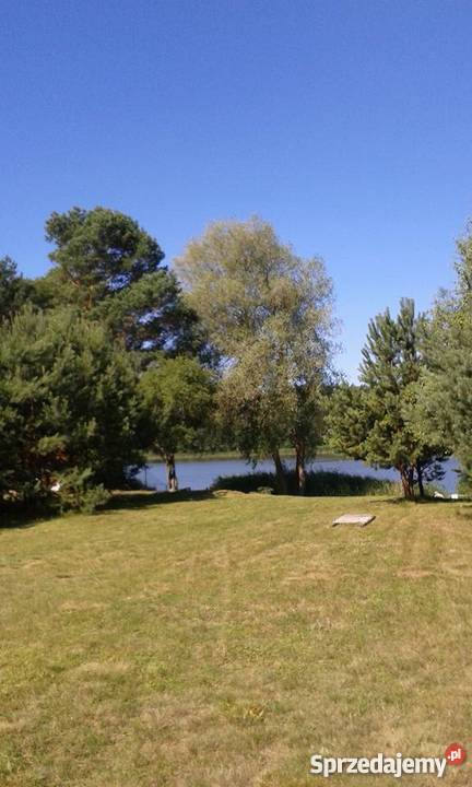 Działka z domkiem jeziorem szambo lubuskie Kuligowo