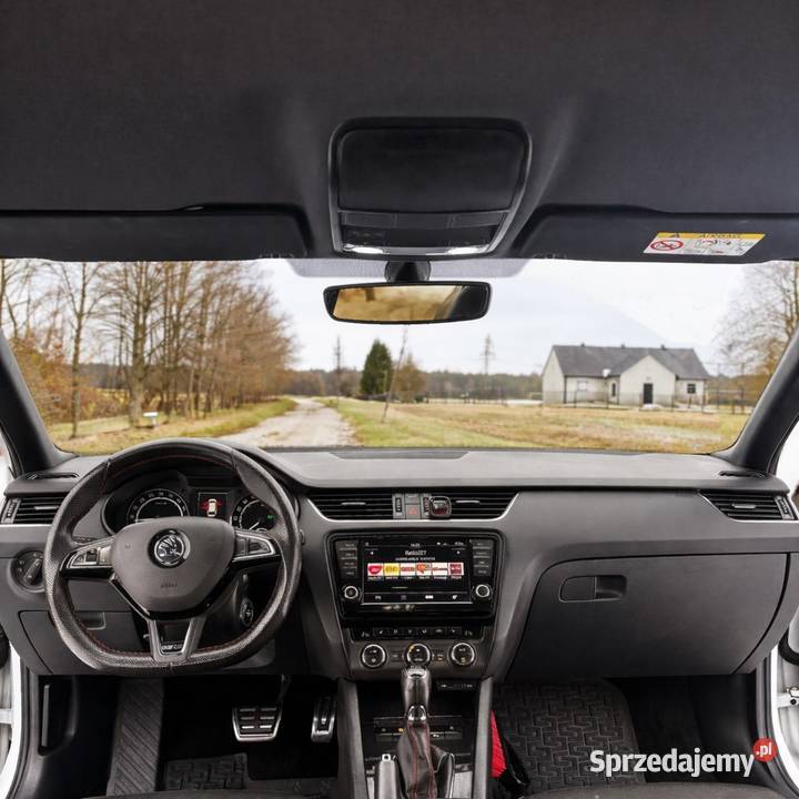 Skoda Octavia III RS 2017 Diesel światła do jazdy dziennej