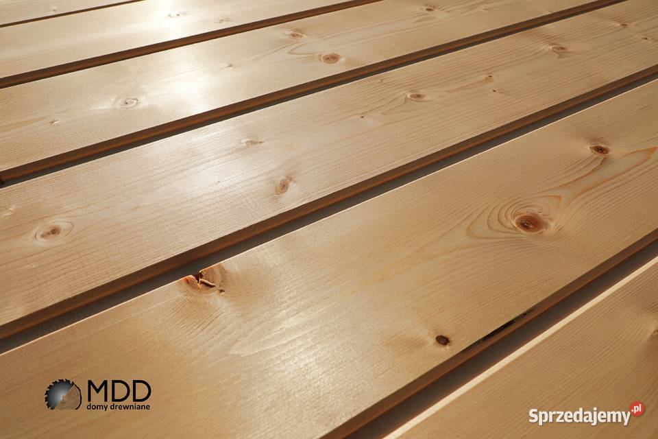 Szalówka deska elewacyjna świerkowa 14 x 121 mm Łabuńki Pierwsze sprzedam