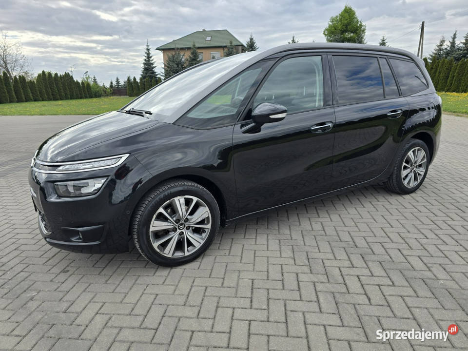 Citroen C4 Grand Picasso 12Turbo Benz Serwis7 isofix