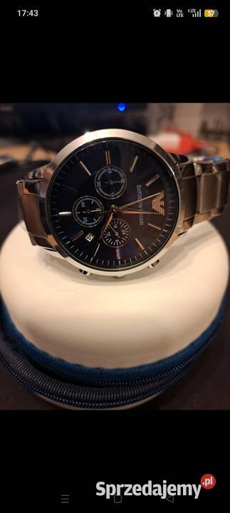 Zegarek Emporio Armani Renato chrono męski Męskie warmińsko-mazurskie Elbląg