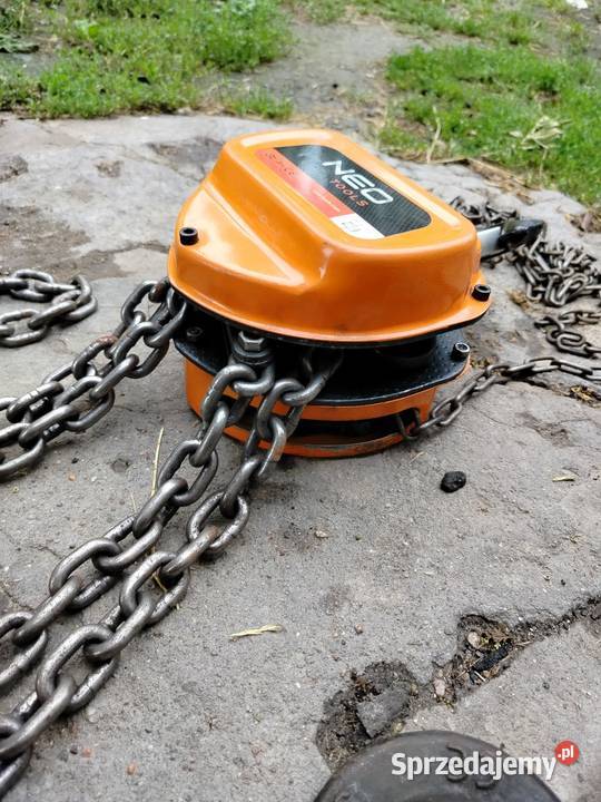 Wciągarka łańcuchowa 35T NEO TOOLS NOWA Szeligi usługi budowlane
