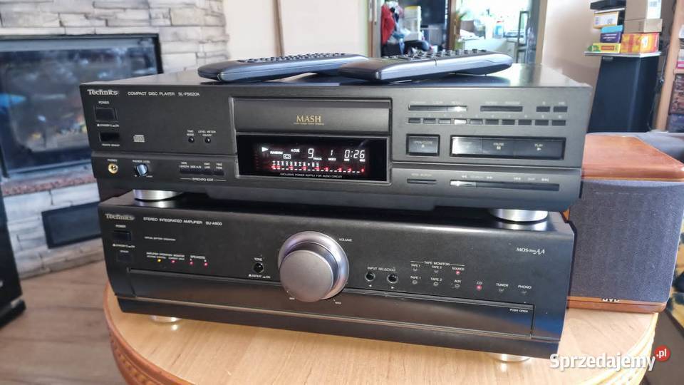Wzmacniacz Technics SUA900 tuner STG650 RDS CD Warta