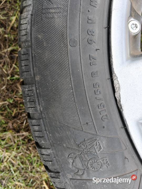 Sprzedam opony z felgami Toyoty Avensis T27 Sobiesęki