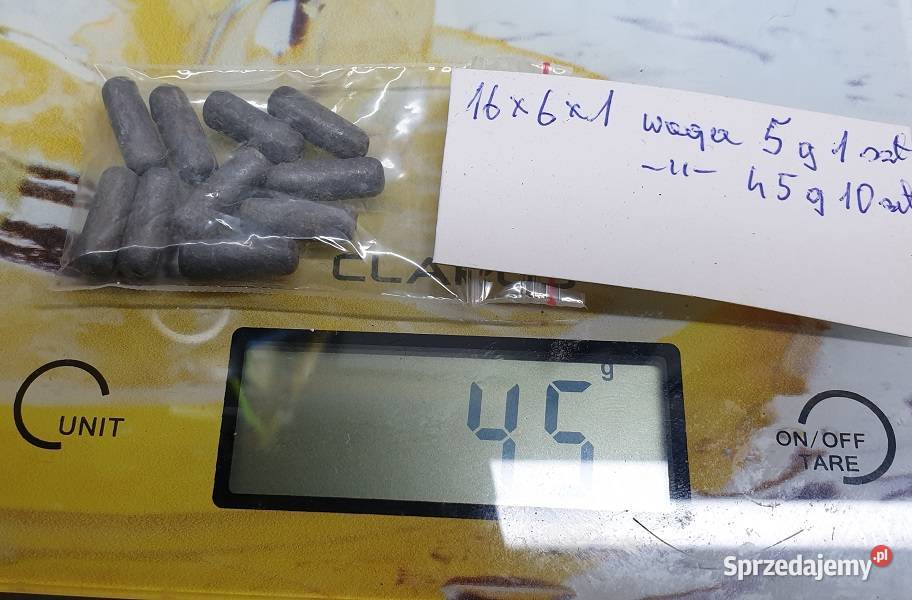 Ciężarki wędkarskie na sztuki różne Wędkarstwo Sport i Wypoczynek warmińsko-mazurskie