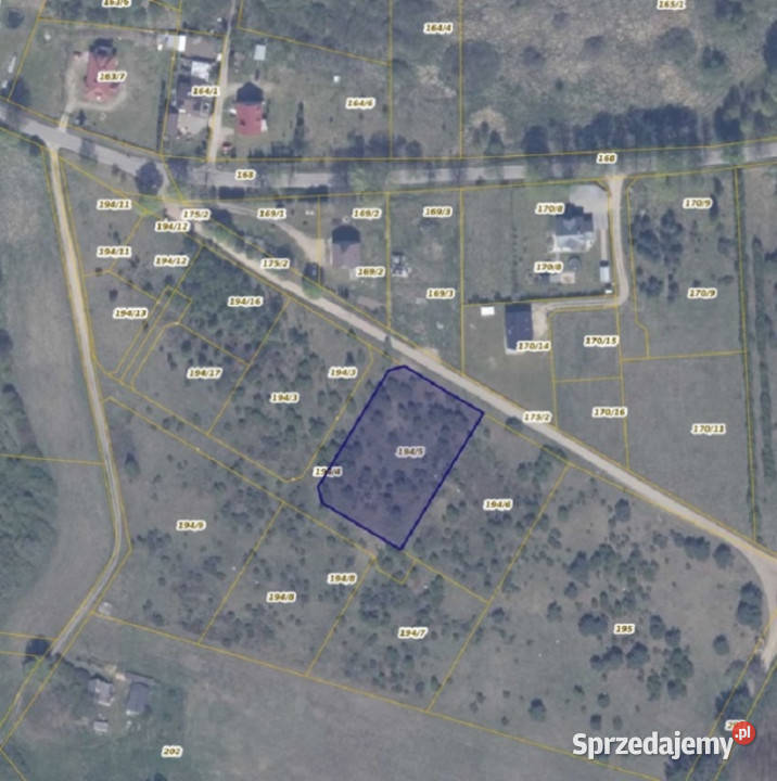 Działka 1945 w miejscowości Ełganowo sprzedam