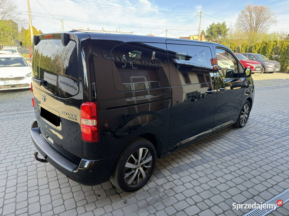Toyota Proace Verso 20 150 Klima Kamera 8Osobowy wspomaganie kierownicy śląskie Orzech