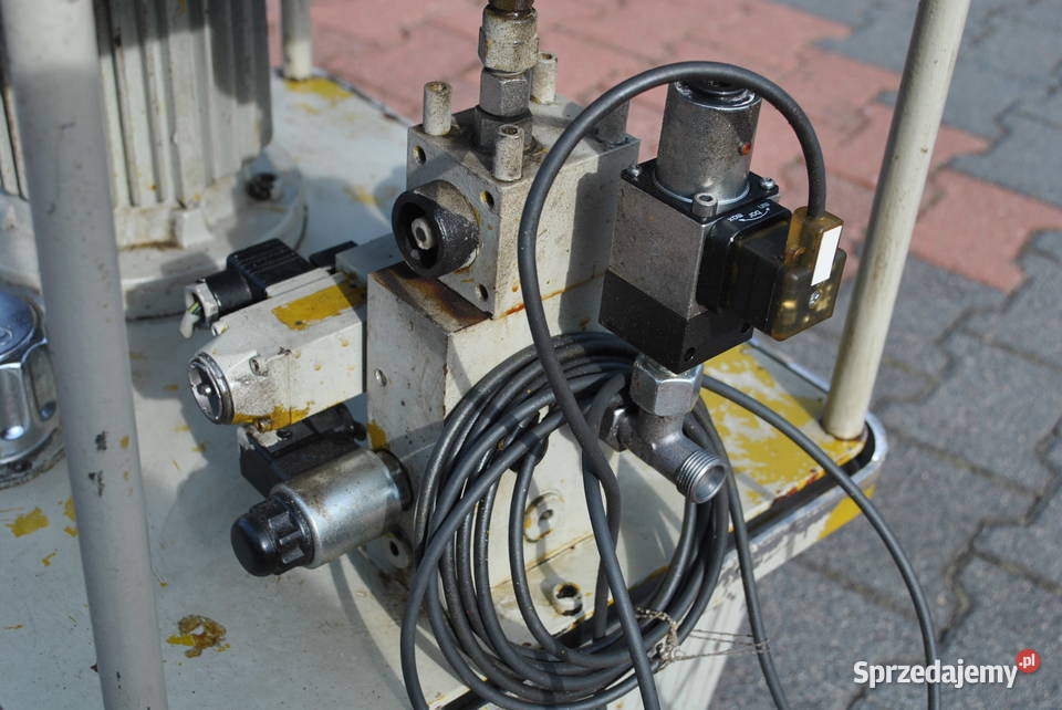Agregat hydrauliczny pompa olejowa z silnikiem