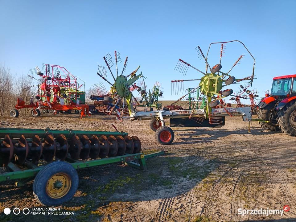 Zgrabiarka Claas liner 1550 twin kuhnn krone Kiwity