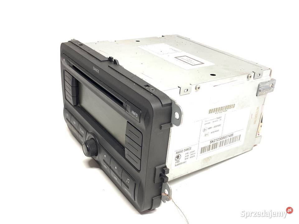 RADIO SKODA ROOMSTER 5J0035161 0615 ODTWARZACZ