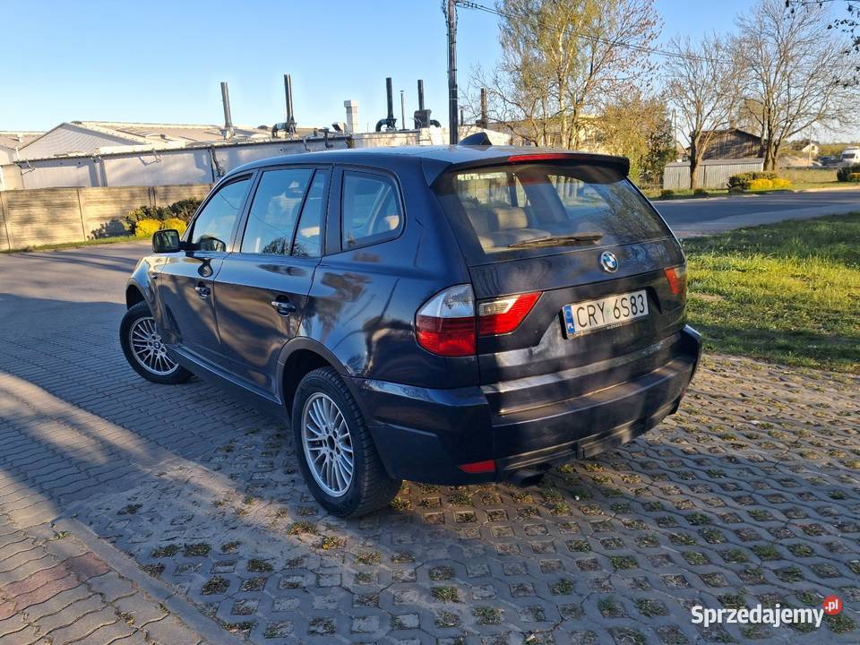 BMW X3 E83 POLIFT 20D 150 M472006 autoalarm Rypin sprzedam