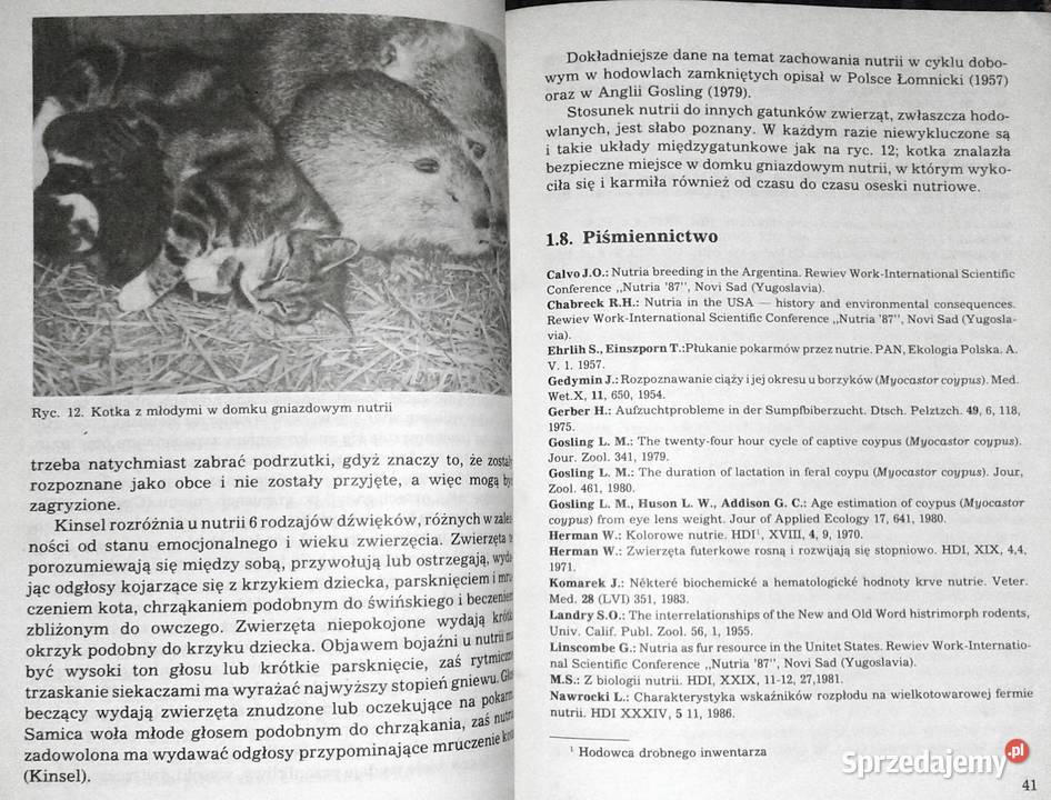 Choroby nutrii Witold Scheuring Rok wydania 1989 lubelskie Chełm