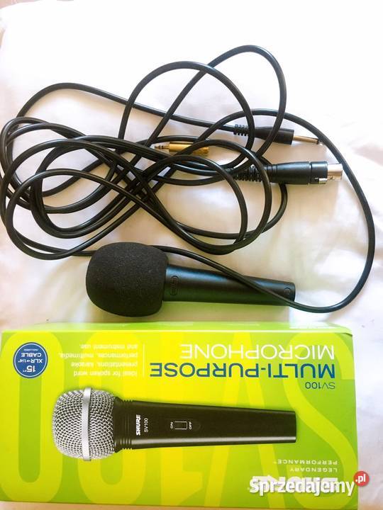 Shure sv100 a подключение к компьютеру