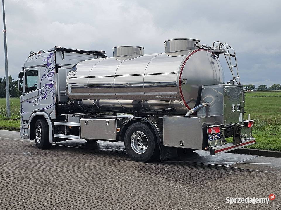 Scania G500 MILKTANK12M3 cysterna 4x2 2021 Motoryzacja