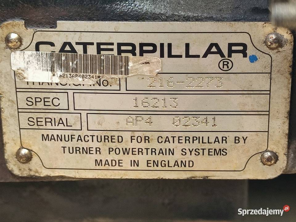 Skrzynia biegów 2162273 POWERSHIFT CAT TH580B Wilkowo