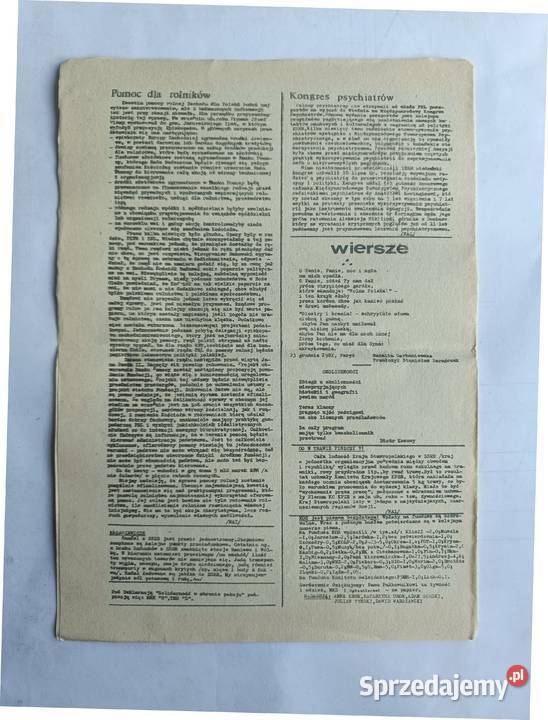 Solidarność z Gdańskiem 2829 30 z 1981r i gazeta Książki i Podręczniki pomorskie Gdynia sprzedam
