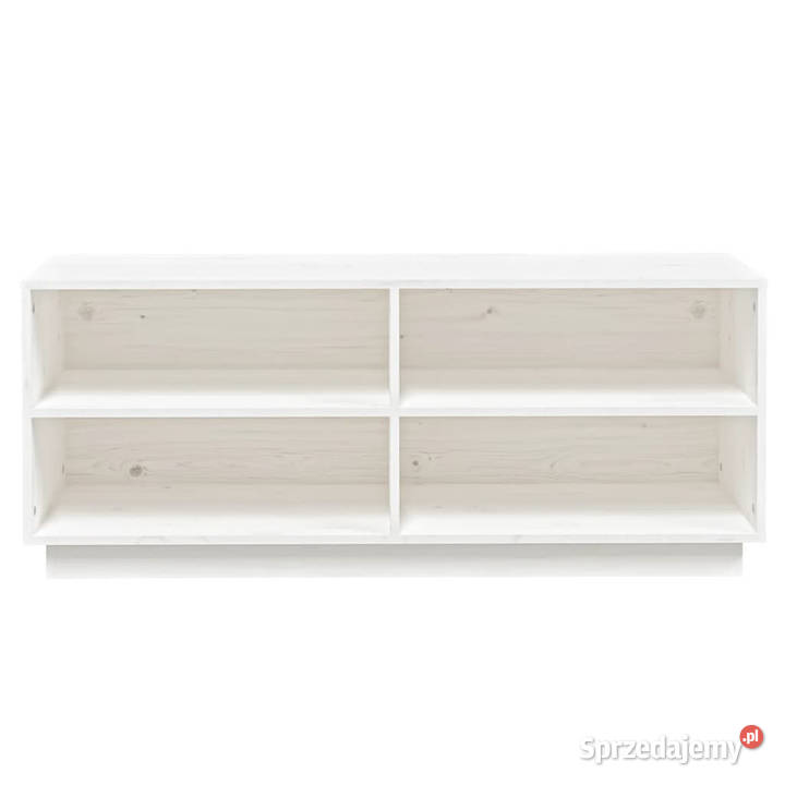 Szafka na buty biała 110x34x45 lite drewno mazowieckie Warszawa