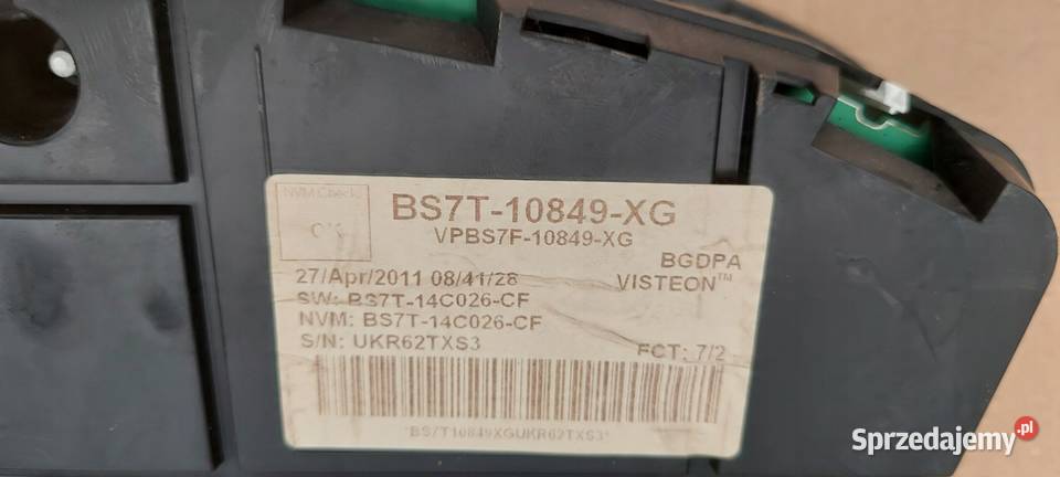 LICZNIK CONVERS FORD MONDEO MK4 S GALAXY LIFT osobowe wielkopolskie Międzychód sprzedam