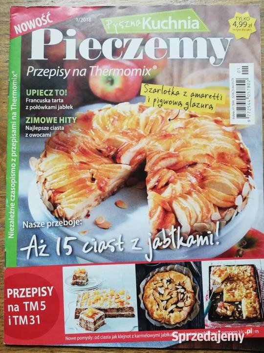 Przepisy na Termomix Pyszna kuchnia Pyszna Rok wydania 2018 Kraków