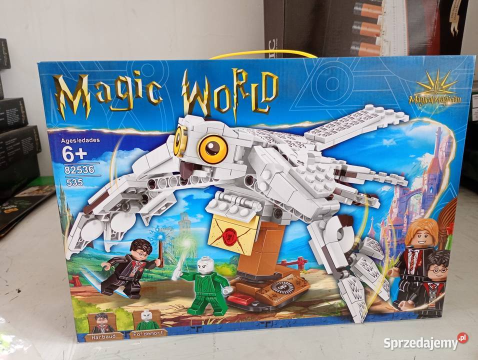 Zestaw Klocków Magiczna Sowa Hedwiga Harry