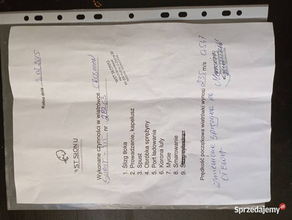 Sprzedam wiatrówkę Kalisz