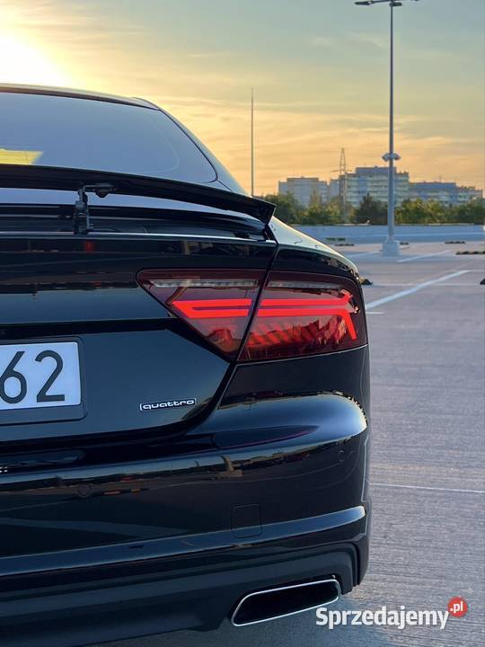 Audi A7 30 TFSI Supercharged Quattro zadbana światła przeciwmgielne Wrocław