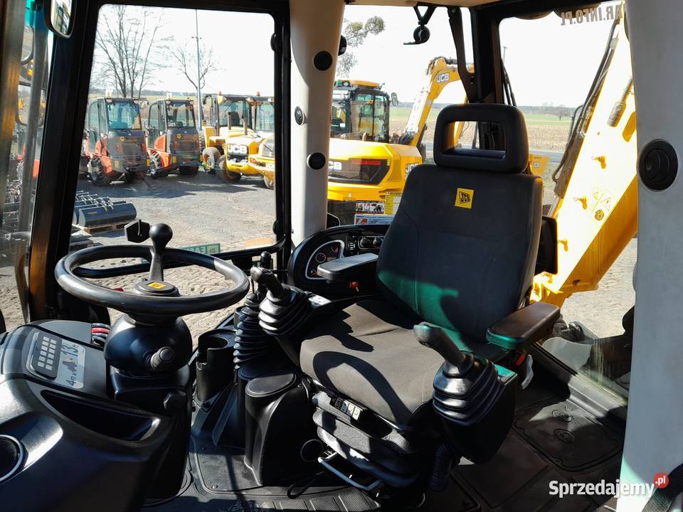 JCB 3CX KOPARKOŁADOWARKA JOYSTICK CAT CASE Krotoszyn
