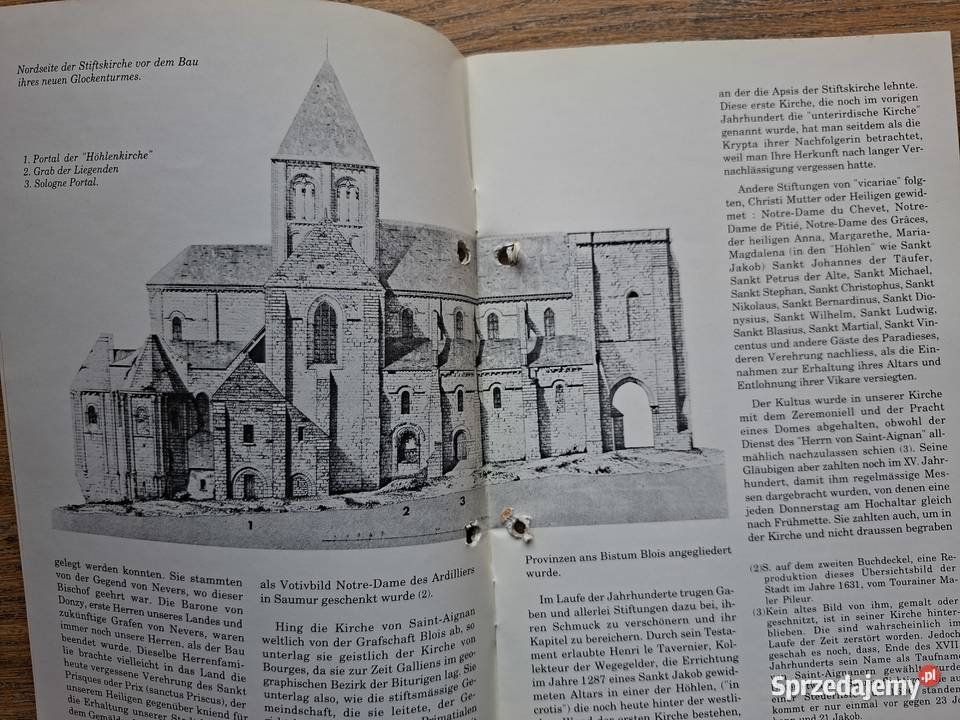 Francja SaintAignansurCher Seine Stittskirche j Kraków