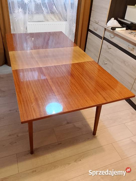 Stół jadalny z małą ławą sprzedam