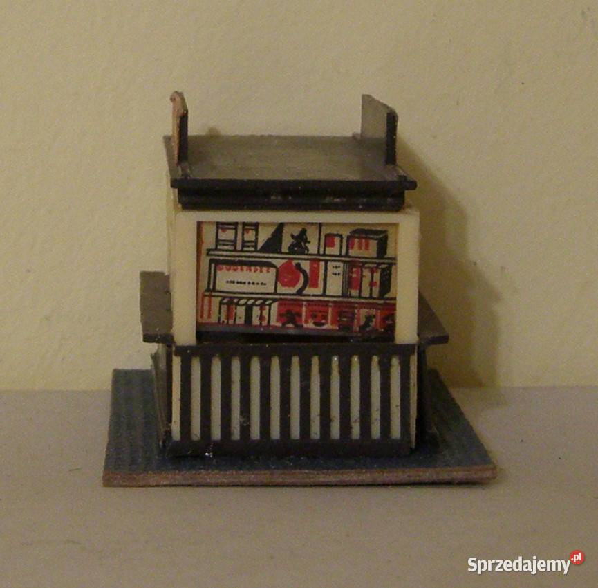 Domek na makietę 34 kolejka kiosk skala H0 Łódź sprzedam