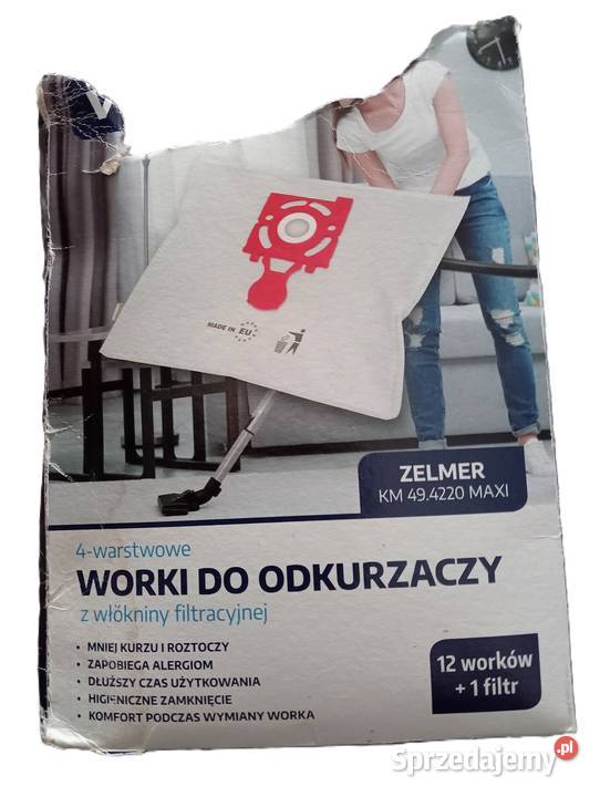 Worki do odkurzaczy Zelmer z włókniny Krosno sprzedam