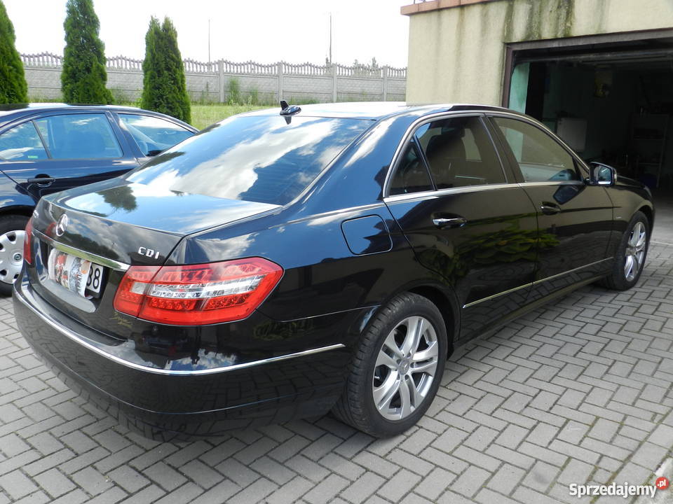 Mercedes Benz E klasa w212 AVANTGARDE skórzana tapicerka Krzyżowa