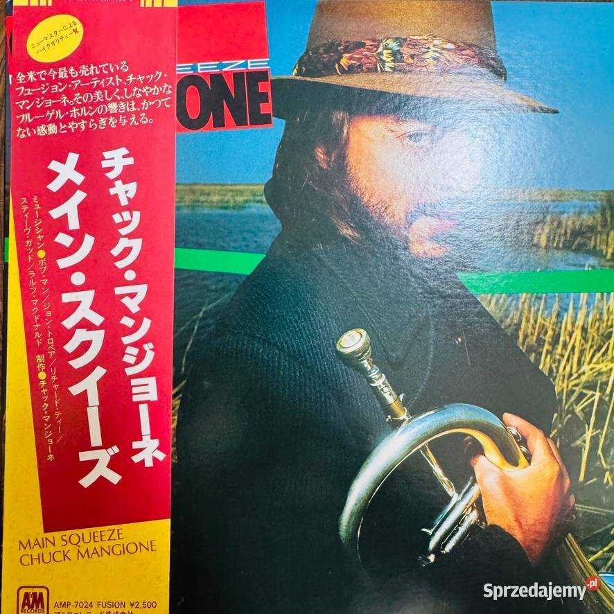 Chuck Mangione Main Squeeze EXEX Japan Obi LP Warszawa