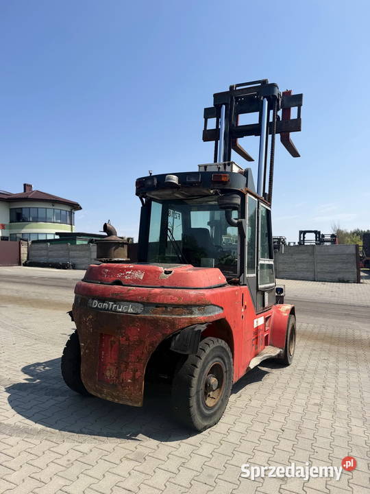 wózek widłowy DANTRUCK 9670 udźwig 7000 kabina Kalmar Działoszyn