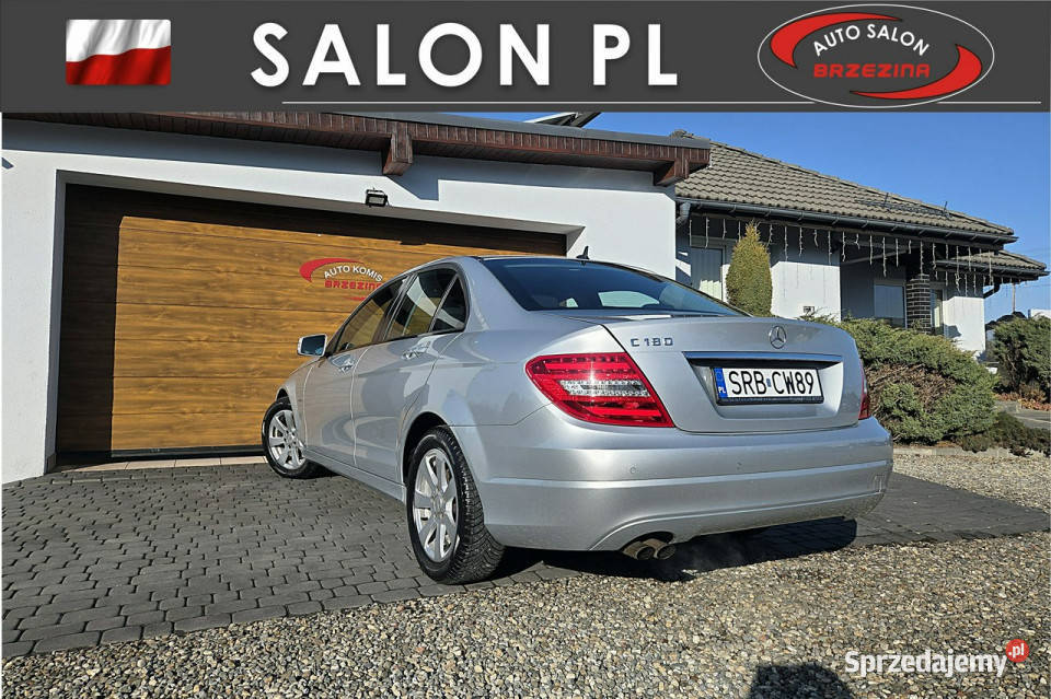 Mercedes C 180 bezwypadkowy W204 20072014 manualna