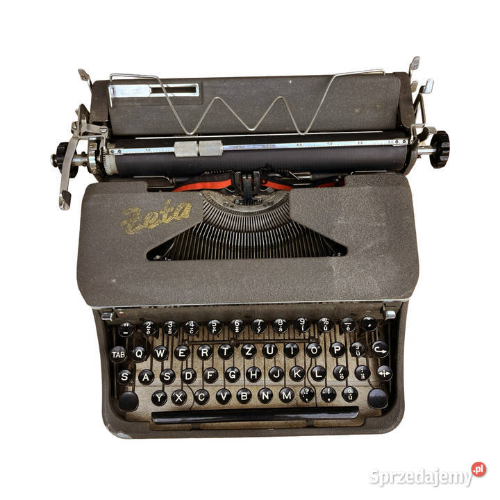 Zabytkowa maszyna do pisania Zeta 1511 Warszawa