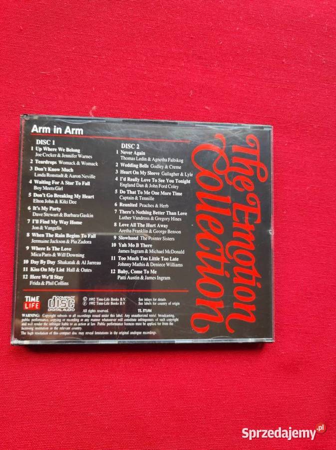 Arm in arm the emotion collection 1992 Kielce