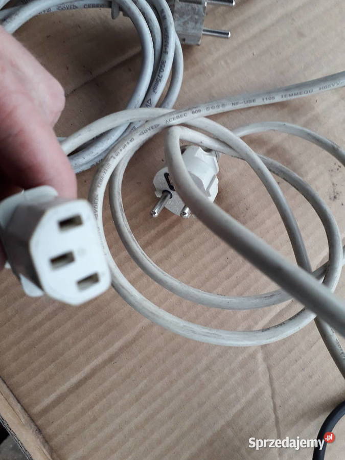 Kabel zasilający do komputera drukarki komputer Częstochowa sprzedam