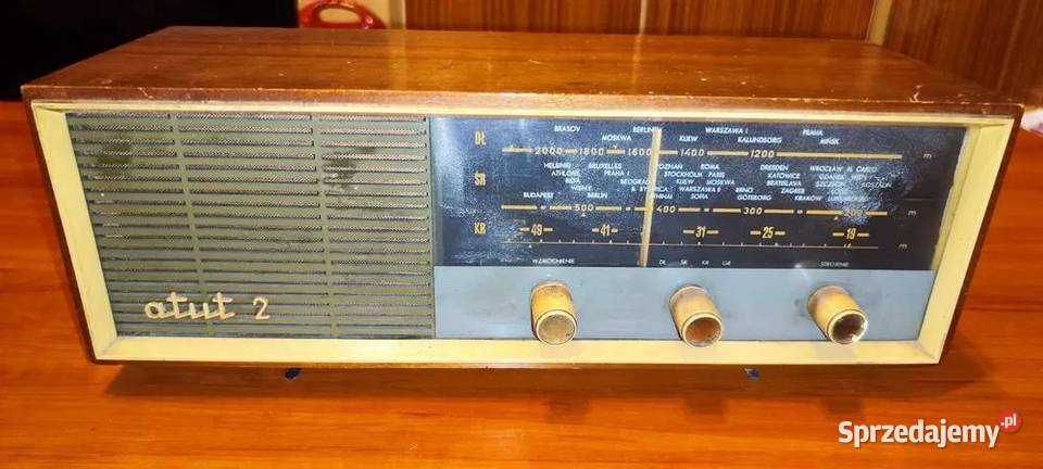 Radio Atut 2 vintage Bytom