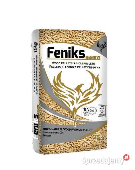 Pellet Feniks Gold Pelet A1 Pellet drzewny Opał Ruda Śląska