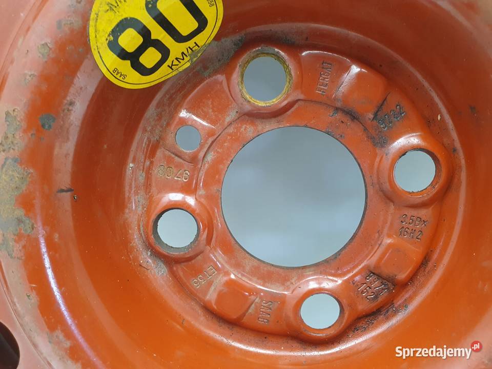 KOŁO DOJAZDOWE Saab 9000 dojazdówka 11570 R16 lubelskie Chełm