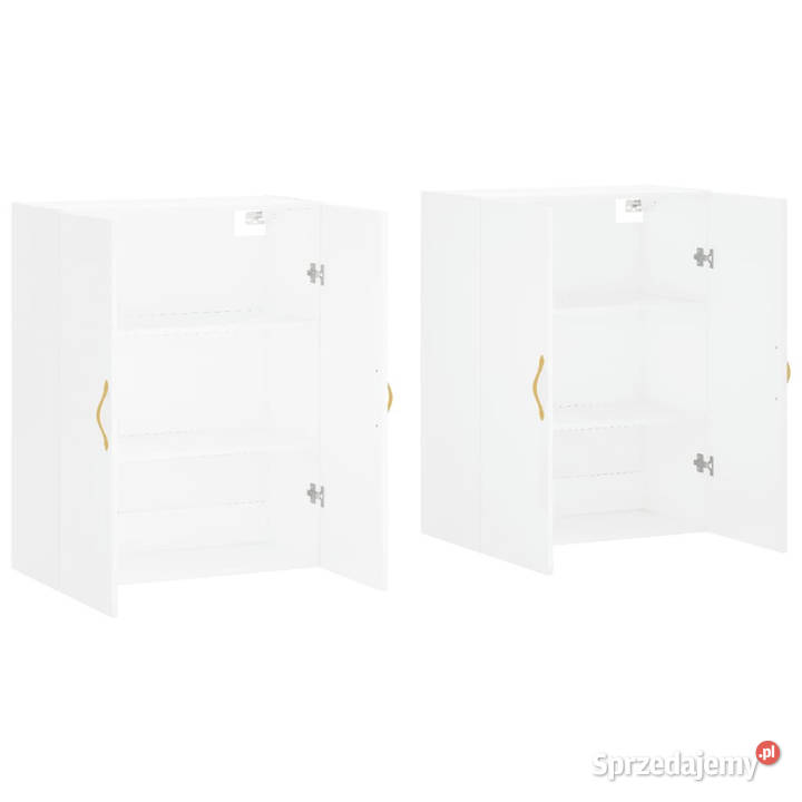 Szafki wiszące białe 2 695x34x90 WM3195603 Warszawa