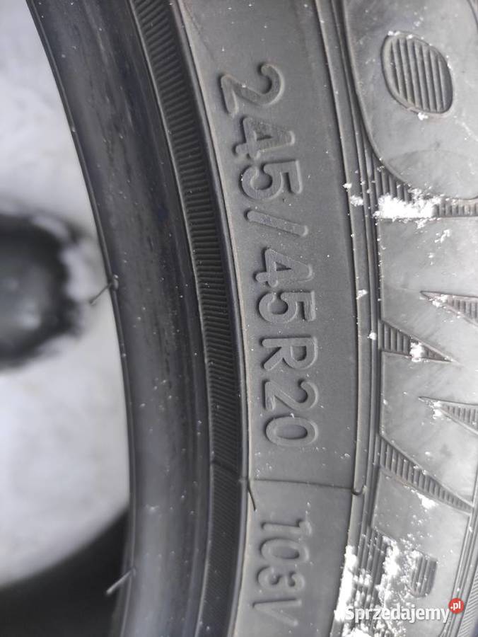 2x opony zimowe 24545R20 Toyo Snowprox podkarpackie Dukla